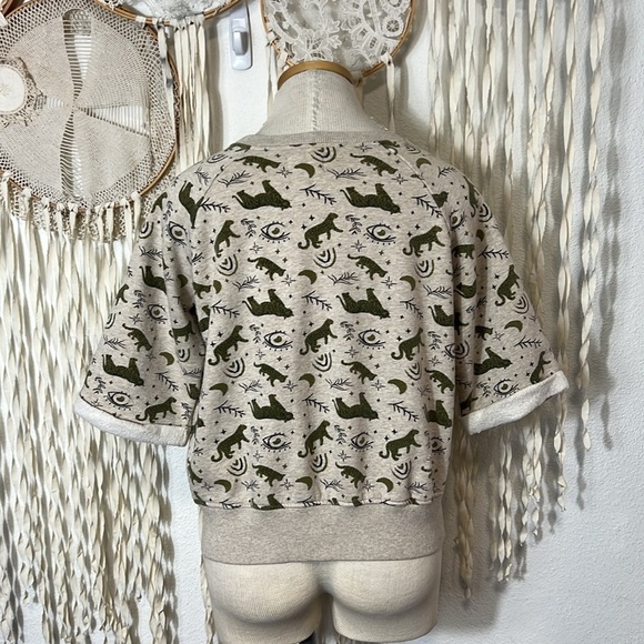 Jackson Rowe Stevie Fleece in Wildcat Print Size XS RARE FIND!! - Picture 5 of 9